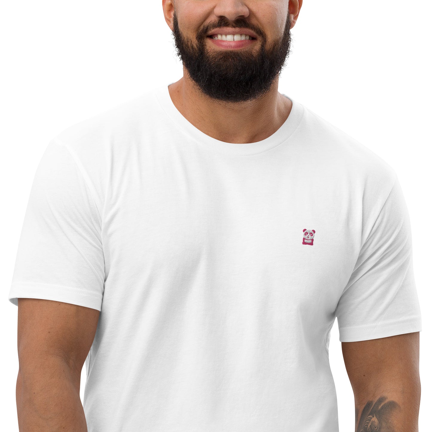 EzPanda™ Men's Fitted T-Shirt (Original Logo)