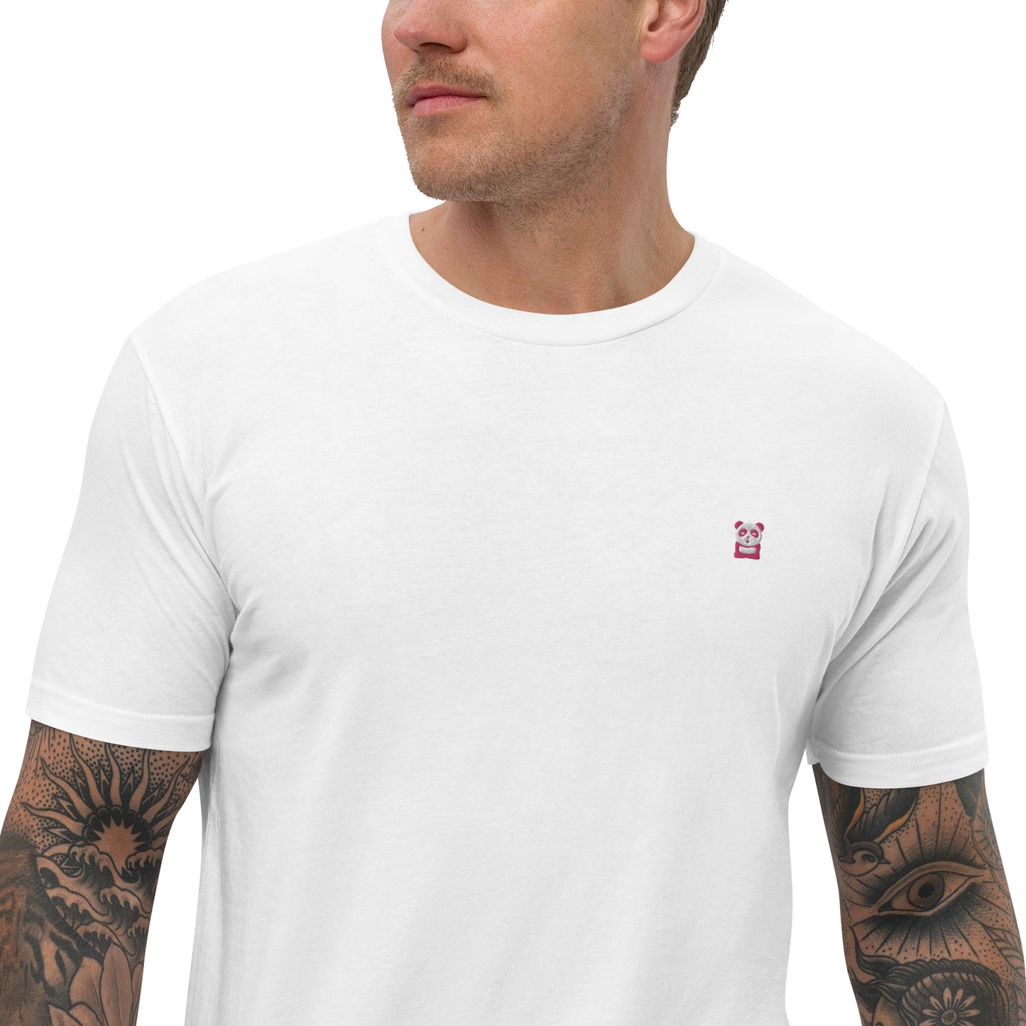 EzPanda™ Men's Fitted T-Shirt (Original Logo)