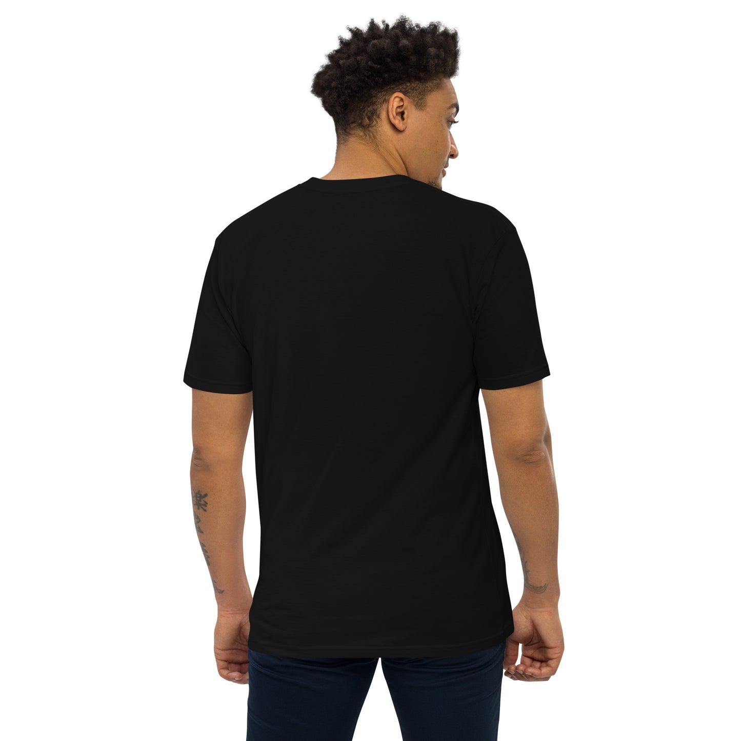 EzPanda™ Men's Premium Oversized T-Shirt (Alternate Logo)