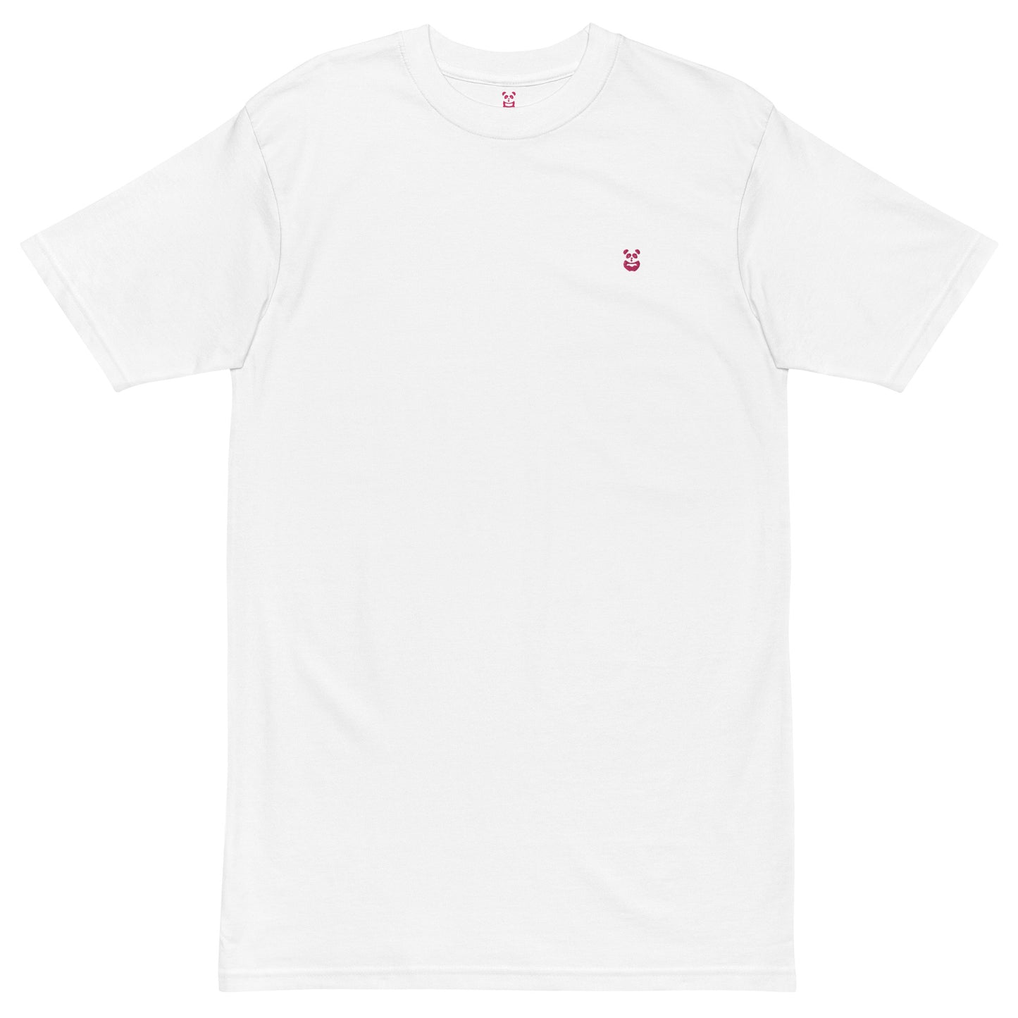 EzPanda™ Men's Premium Oversized T-Shirt (Alternate Logo - Transparent)