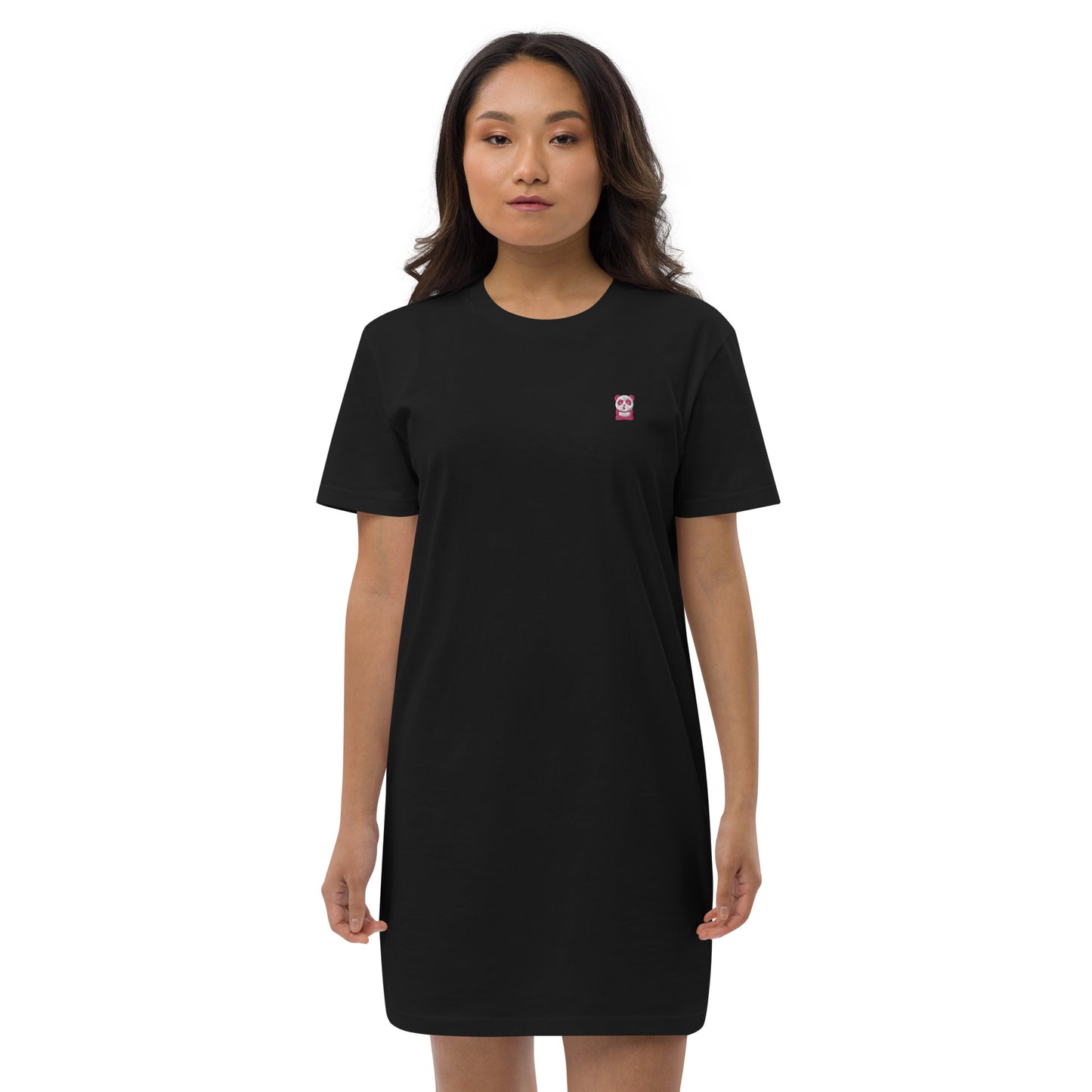 EzPanda™ Women's Eco-Friendly Cotton T-Shirt Dress (Original Logo)