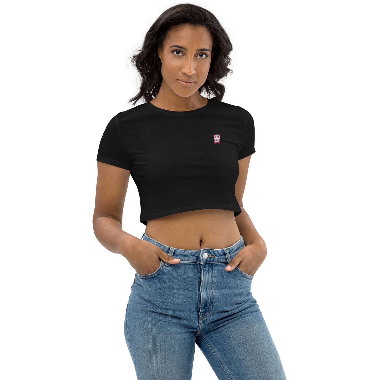 EzPanda™ Women's Eco-Friendly Crop Top (Original Logo)