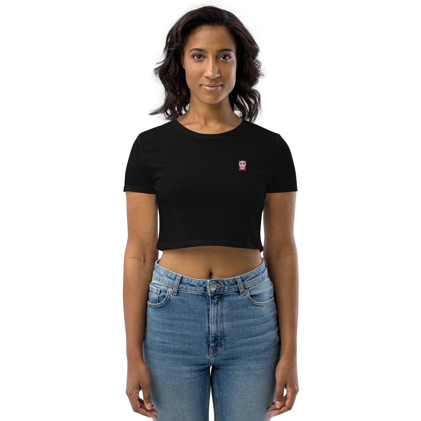 EzPanda™ Women's Eco-Friendly Crop Top (Original Logo)