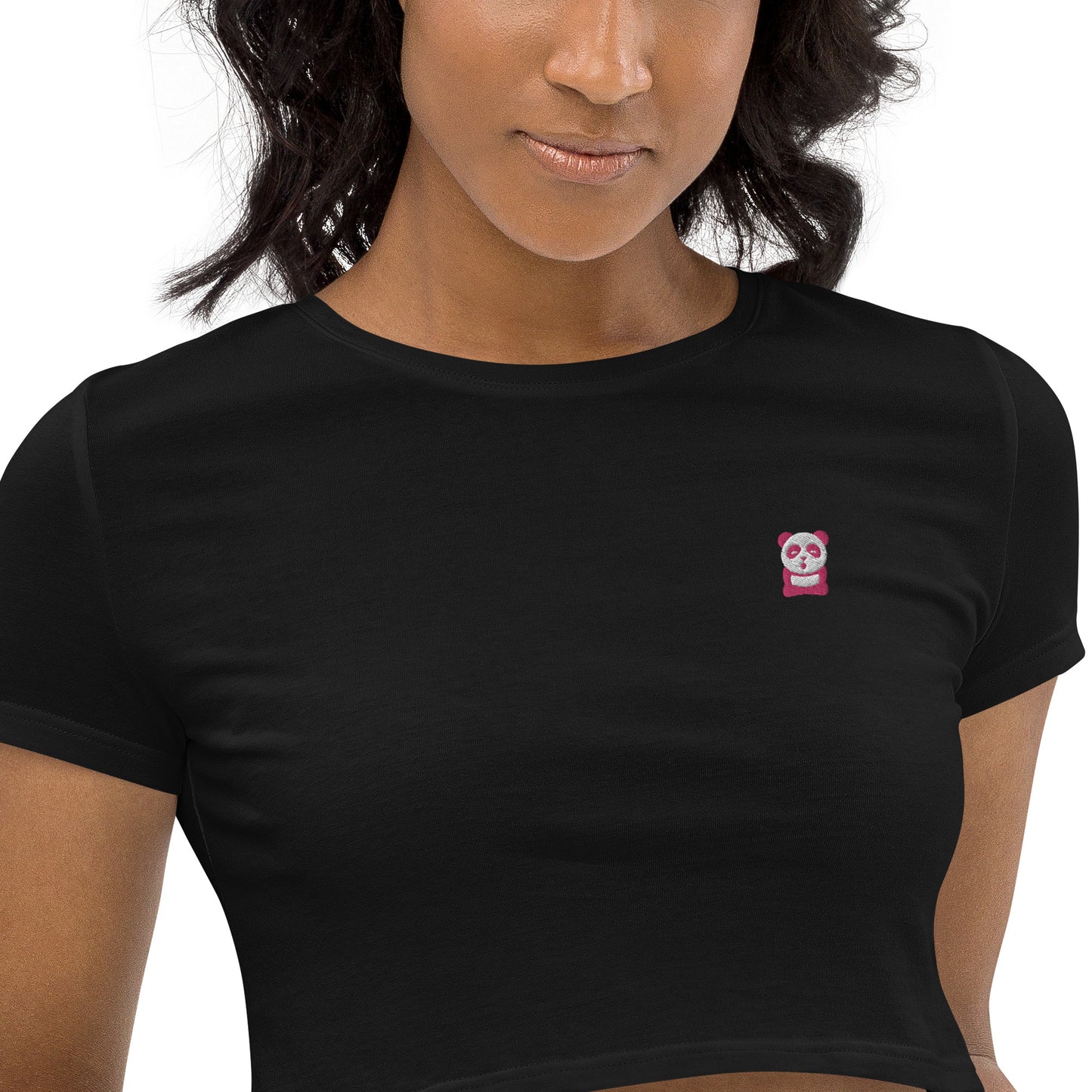 EzPanda™ Women's Eco-Friendly Crop Top (Original Logo)