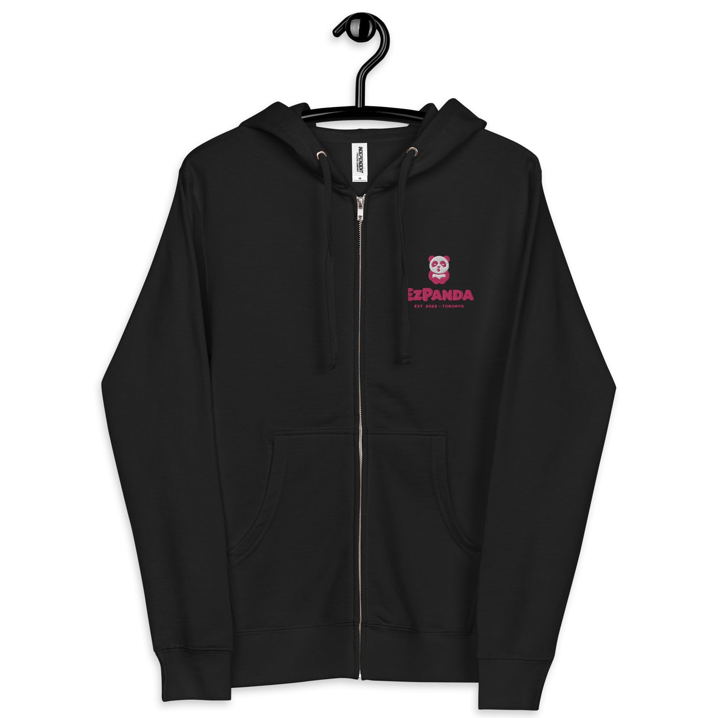 EzPanda™ Unisex Classic Fleece Zip Up Hoodie (Alternate Logo - Toronto)