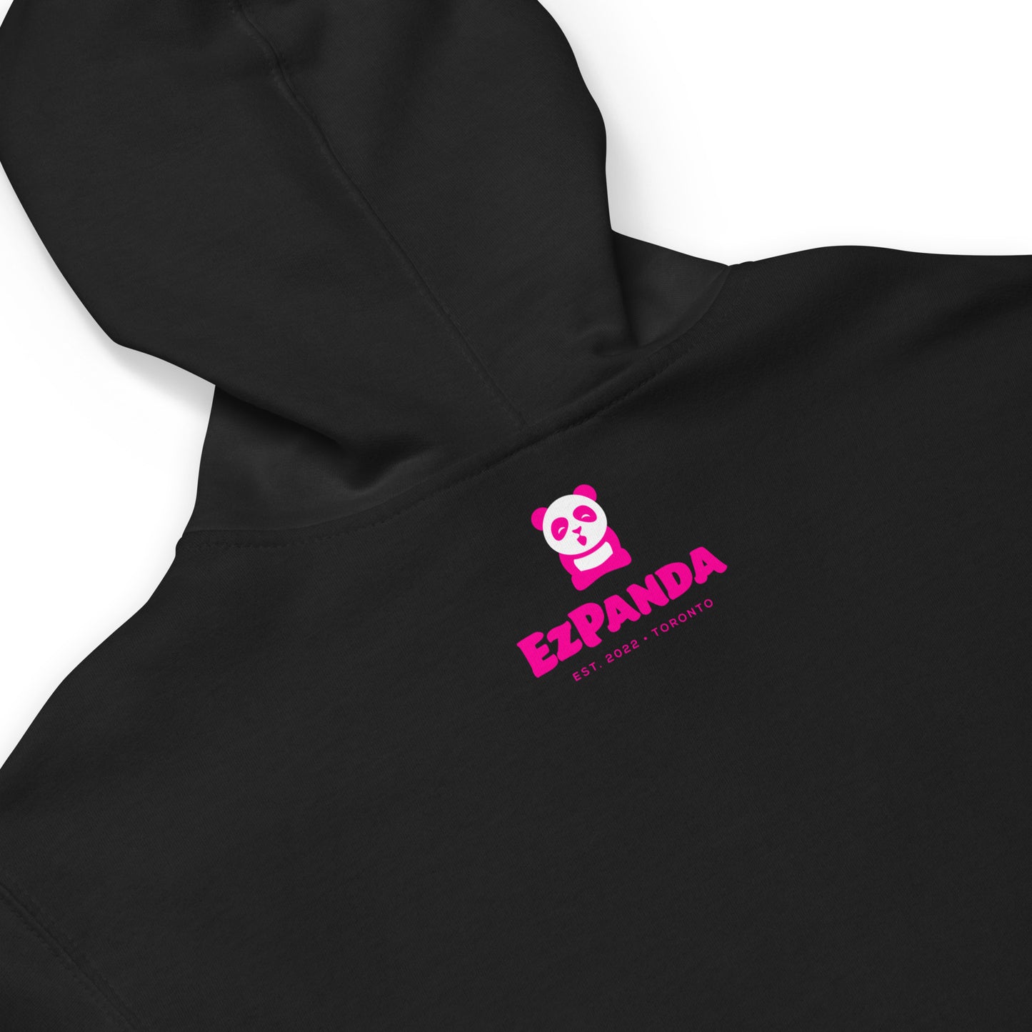 EzPanda™ Unisex Classic Fleece Zip Up Hoodie (Alternate Logo - Transparent White)