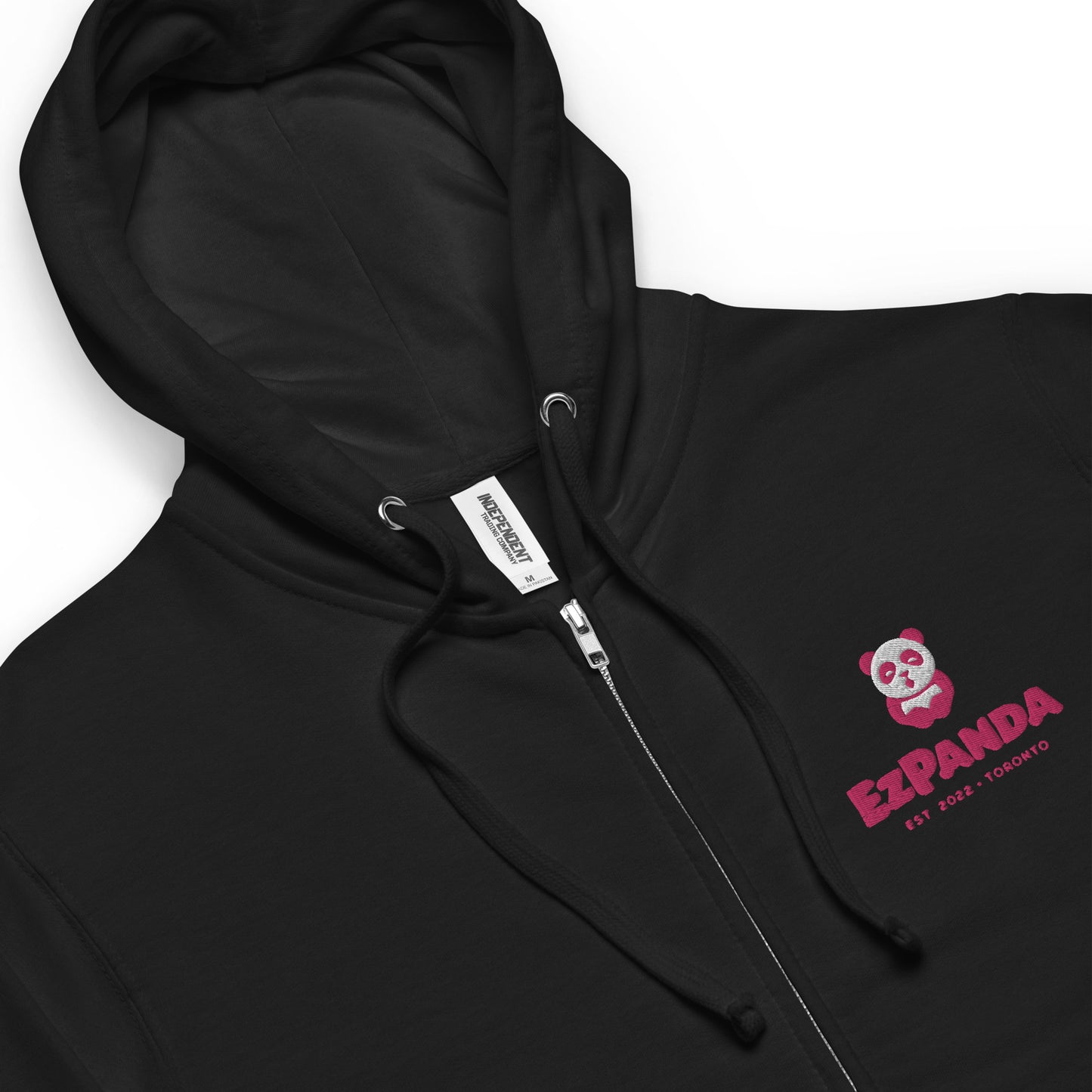 EzPanda™ Unisex Classic Fleece Zip Up Hoodie (Alternate Logo - Toronto)