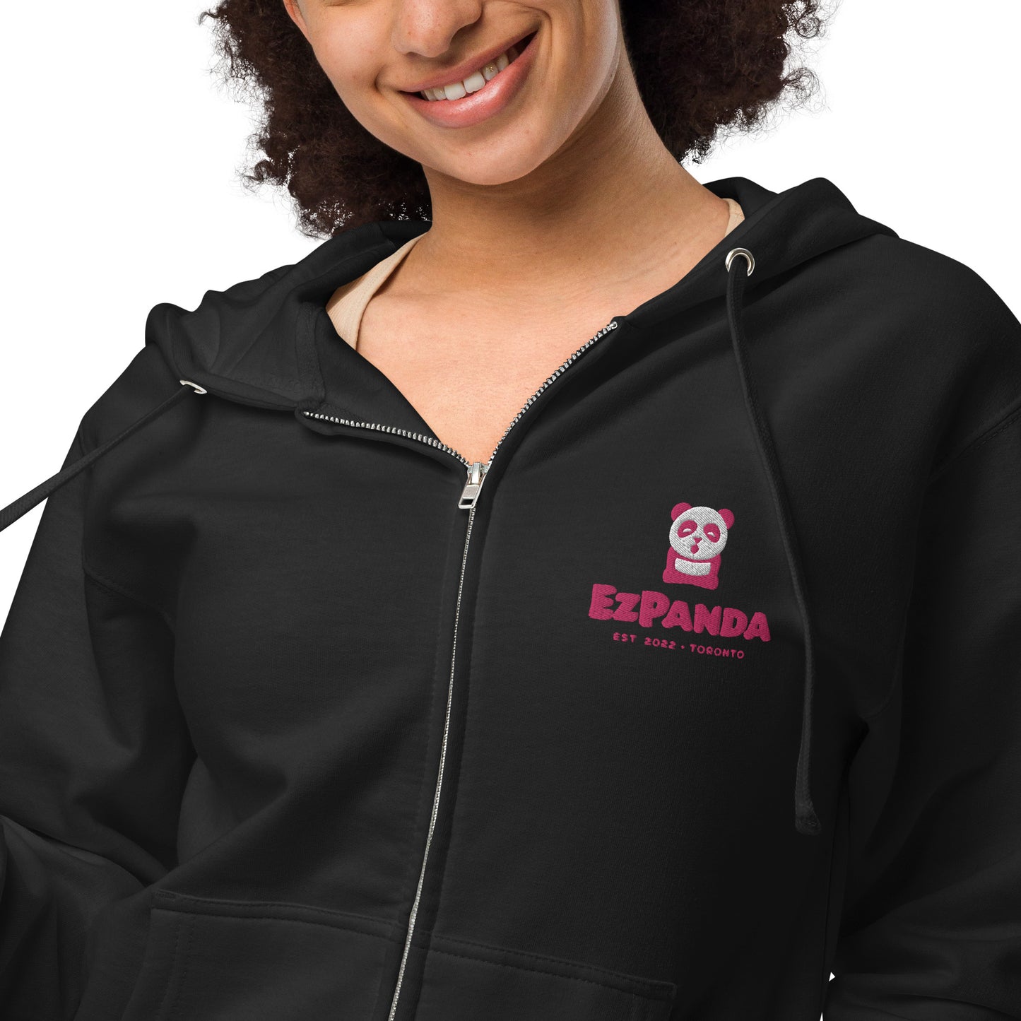 EzPanda™ Unisex Classic Fleece Zip Up Hoodie (Original Logo - Toronto)