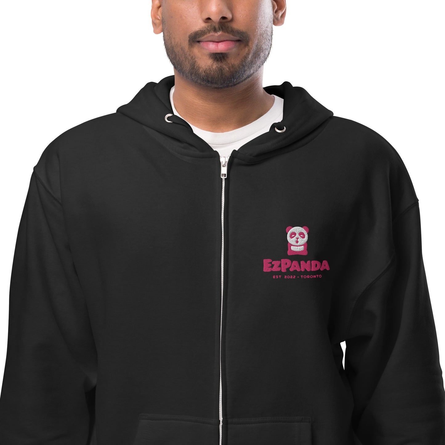 EzPanda™ Unisex Classic Fleece Zip Up Hoodie (Original Logo - Toronto)