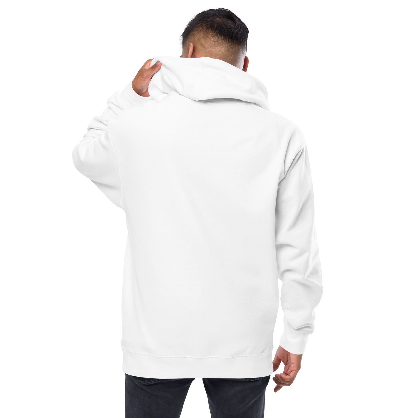 EzPanda™ Unisex Classic Fleece Zip Up Hoodie (Alternate Logo - Transparent - Toronto)