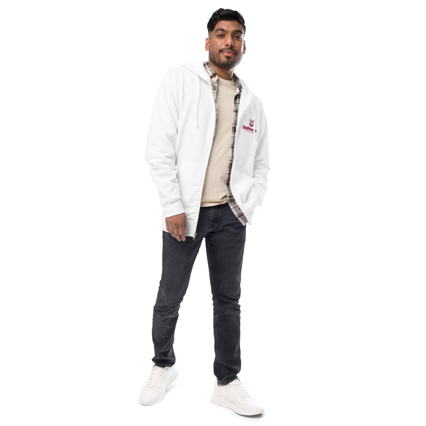 EzPanda™ Unisex Classic Fleece Zip Up Hoodie (Alternate Logo - Toronto)