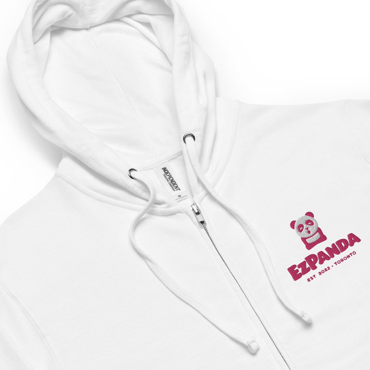 EzPanda™ Unisex Classic Fleece Zip Up Hoodie (Original Logo - Toronto)