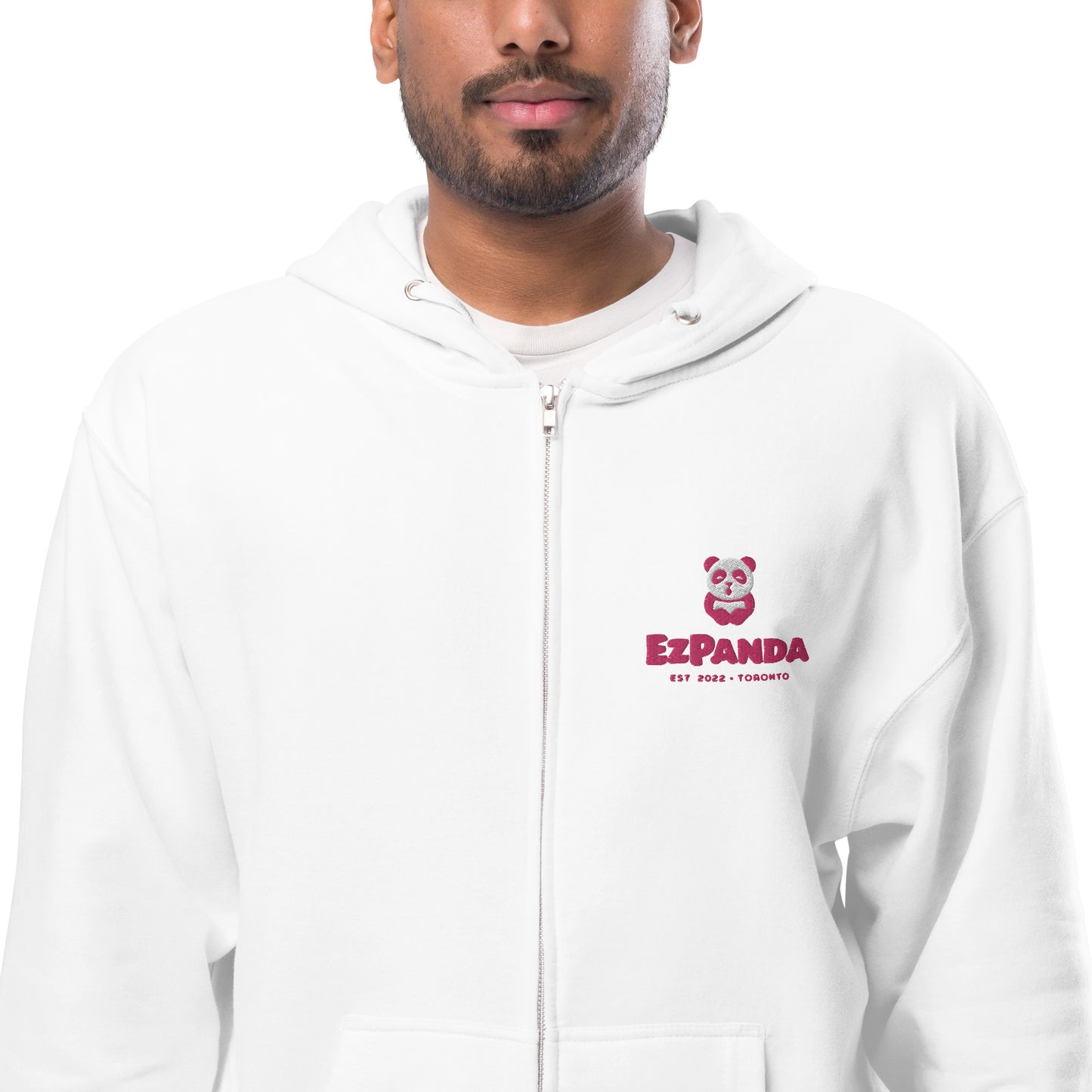 EzPanda™ Unisex Classic Fleece Zip Up Hoodie (Alternate Logo - Toronto)