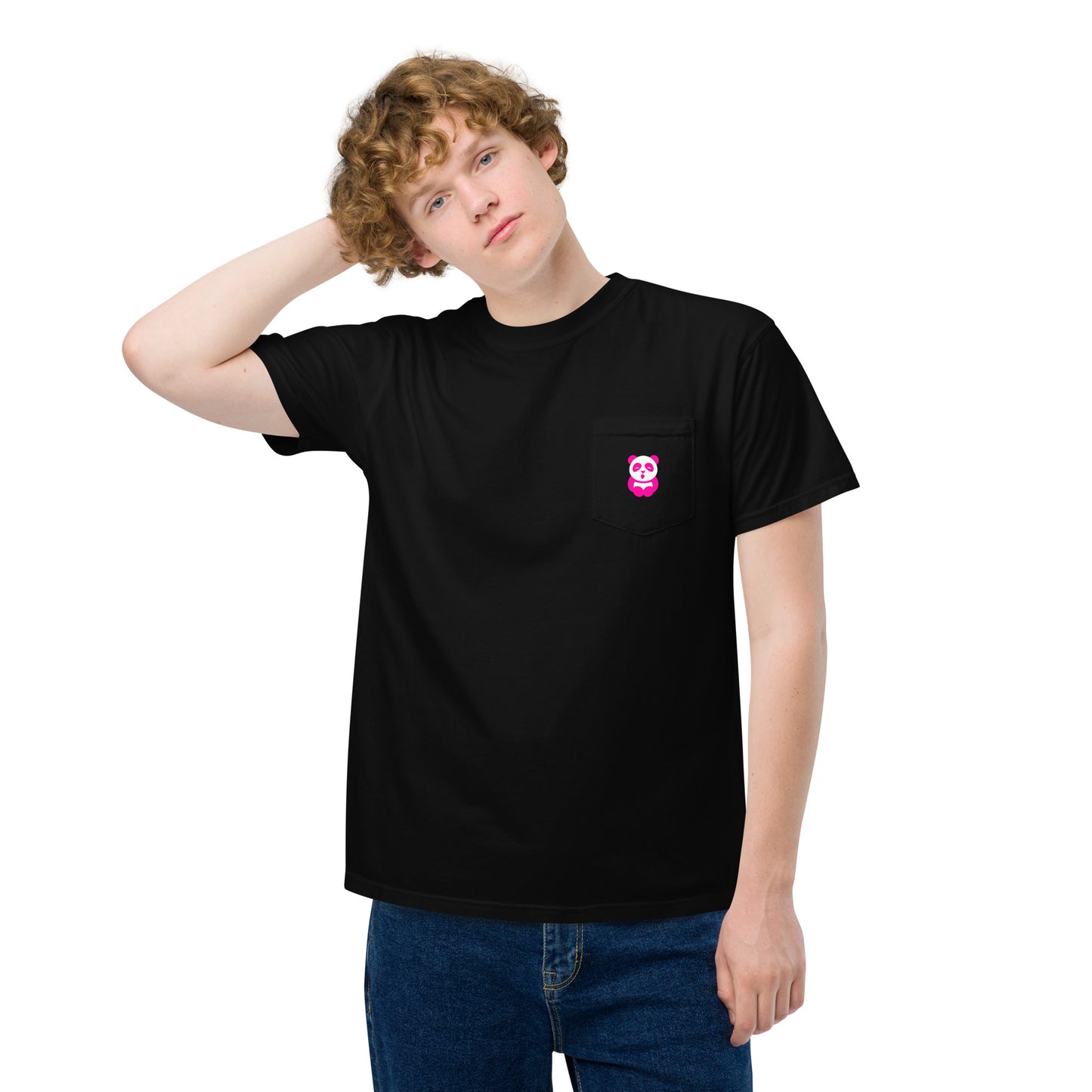 EzPanda™ Unisex Pocket T-Shirt  (Alternate Logo)