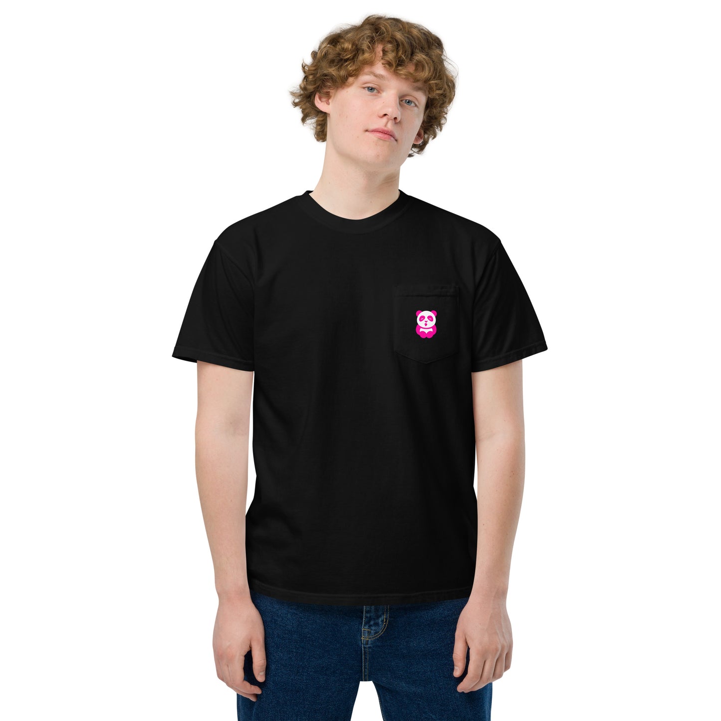 EzPanda™ Unisex Pocket T-Shirt  (Alternate Logo)