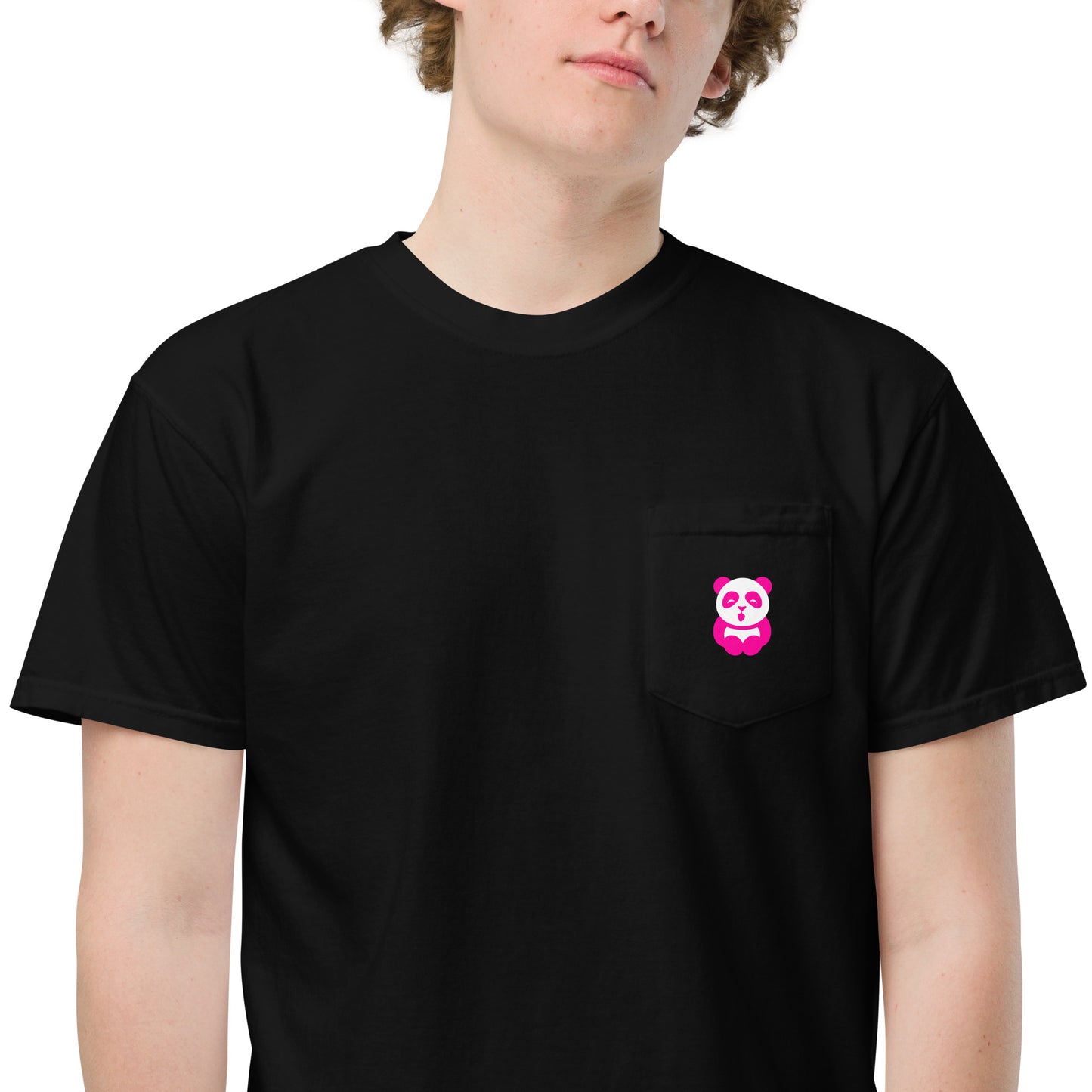 EzPanda™ Unisex Pocket T-Shirt  (Alternate Logo)