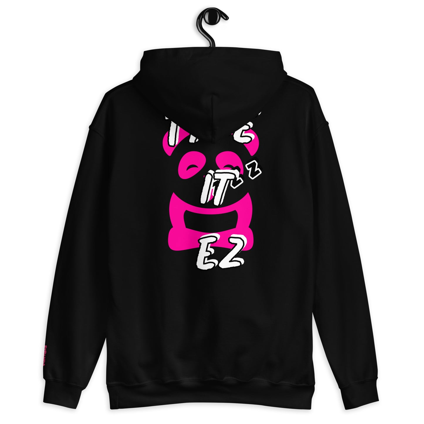 EzPanda™ Unisex Heavy Blend Hoodie (Graphic Tohpoh™ - Take it Ez - Back)