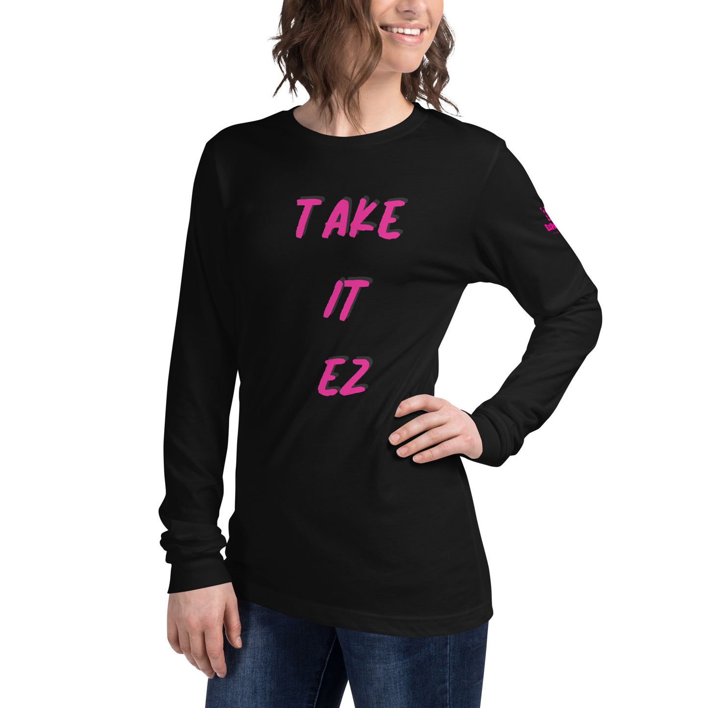 EzPanda™ Women's Long Sleeve Tee (Take it Ez)