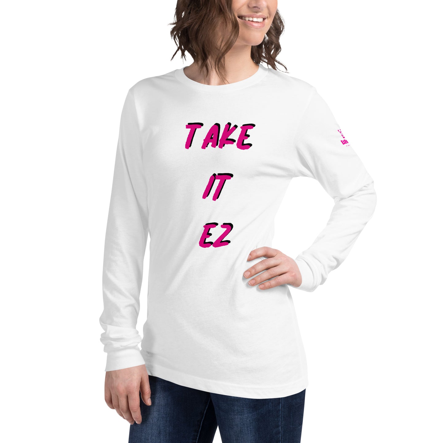 EzPanda™ Women's Long Sleeve Tee (Take it Ez)