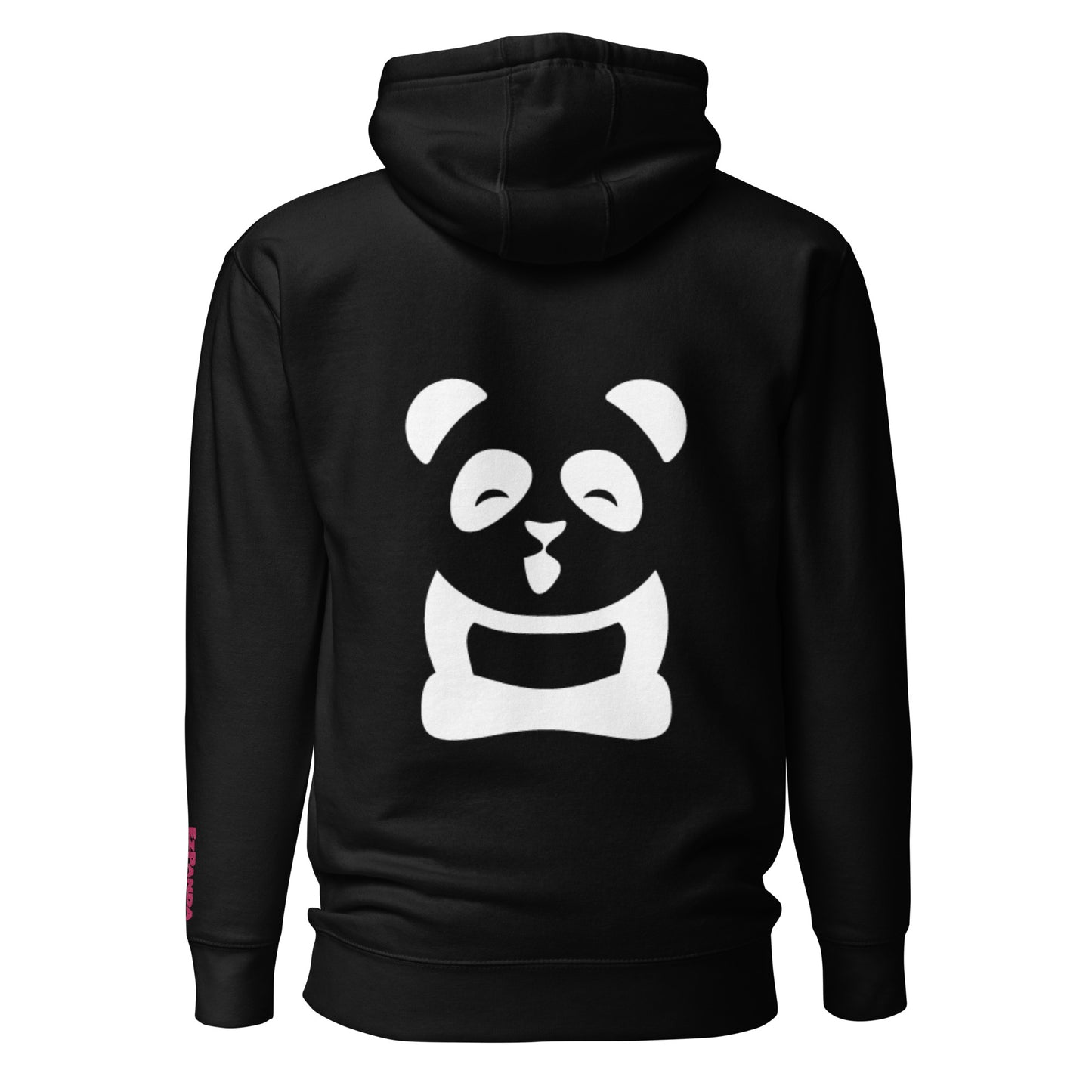 EzPanda™ Unisex Premium Hoodie (Original Logo - Transparent White + Alternate Name Left Sleeve Logo - Big Tohpoh™)