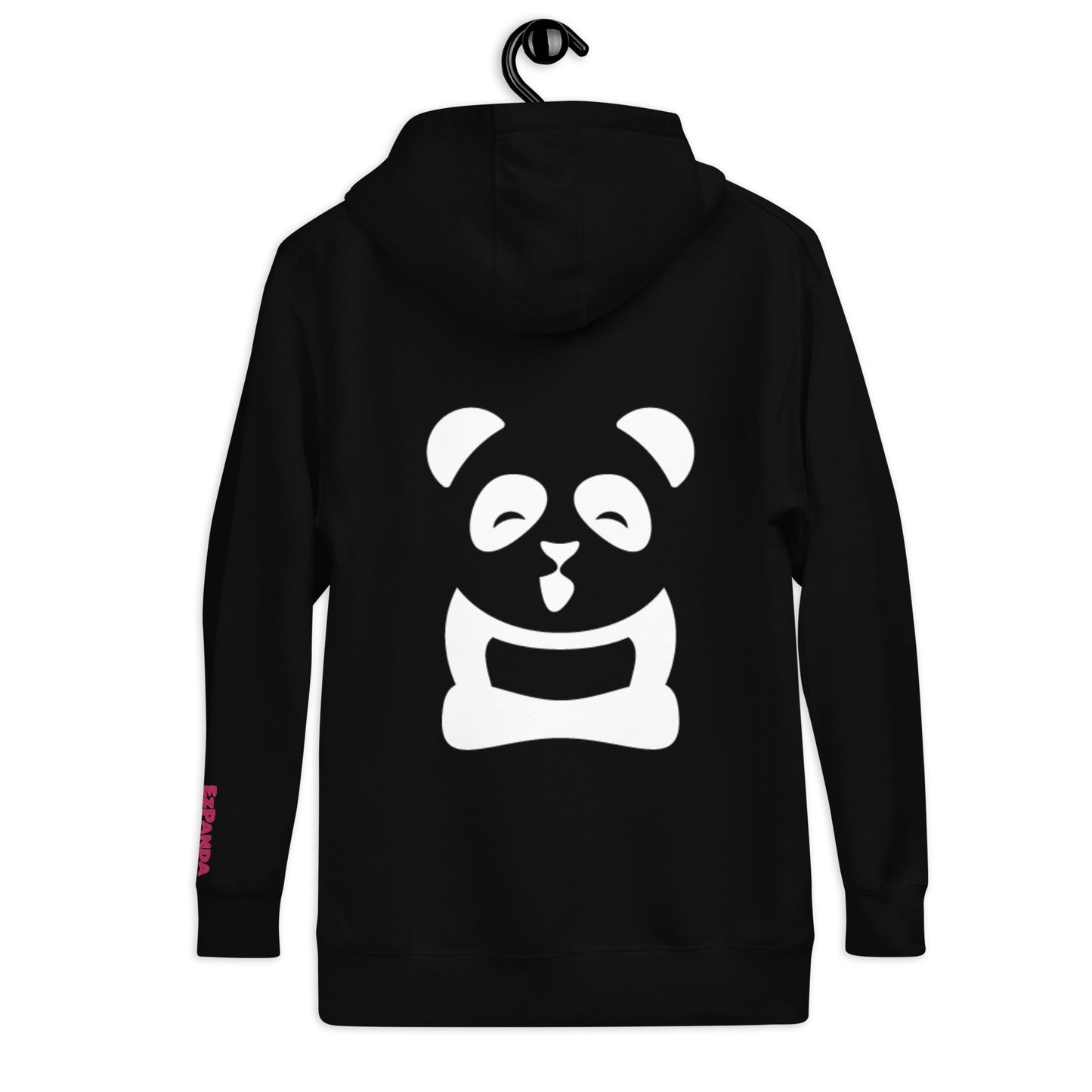 EzPanda™ Unisex Premium Hoodie (Original Logo - Transparent White + Alternate Name Left Sleeve Logo - Big Tohpoh™)