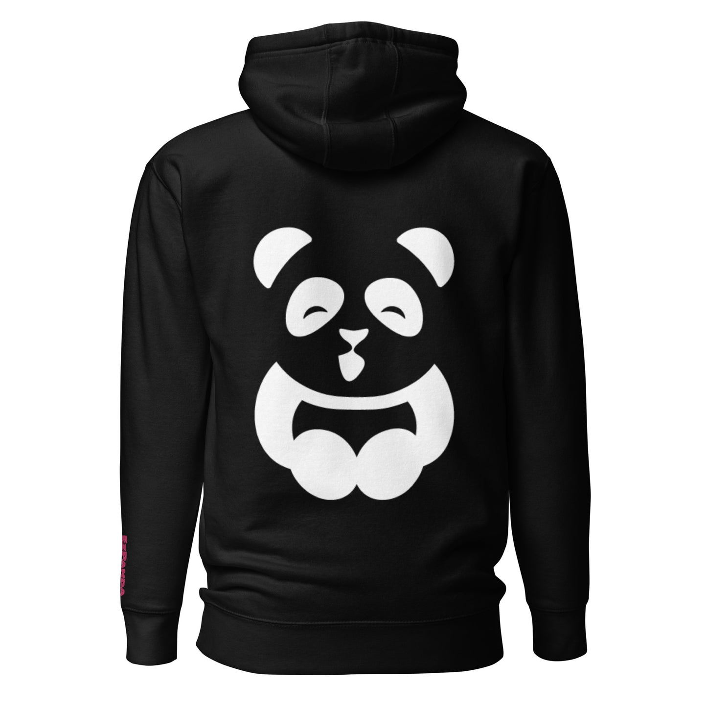 EzPanda™ Unisex Premium Hoodie (Alternate Logo - Transparent White + Alternate Name Left Sleeve Logo - Big Tohpoh™)