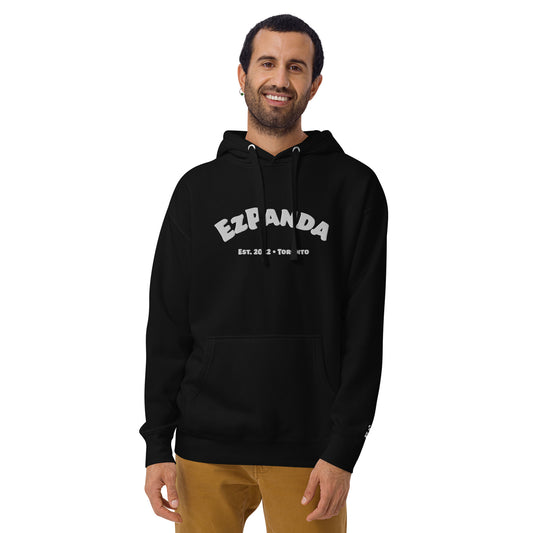 EzPanda™ Unisex Premium Classic Hoodie (Alternate Name + Toronto only - White)