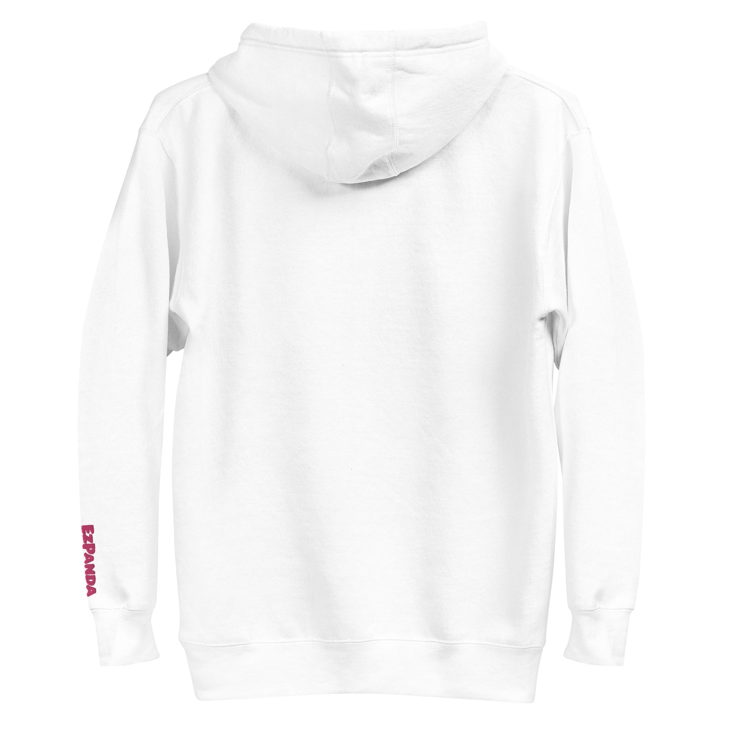 EzPanda™ Unisex Premium Hoodie (Original Logo + Alternate Name Left Sleeve Logo)