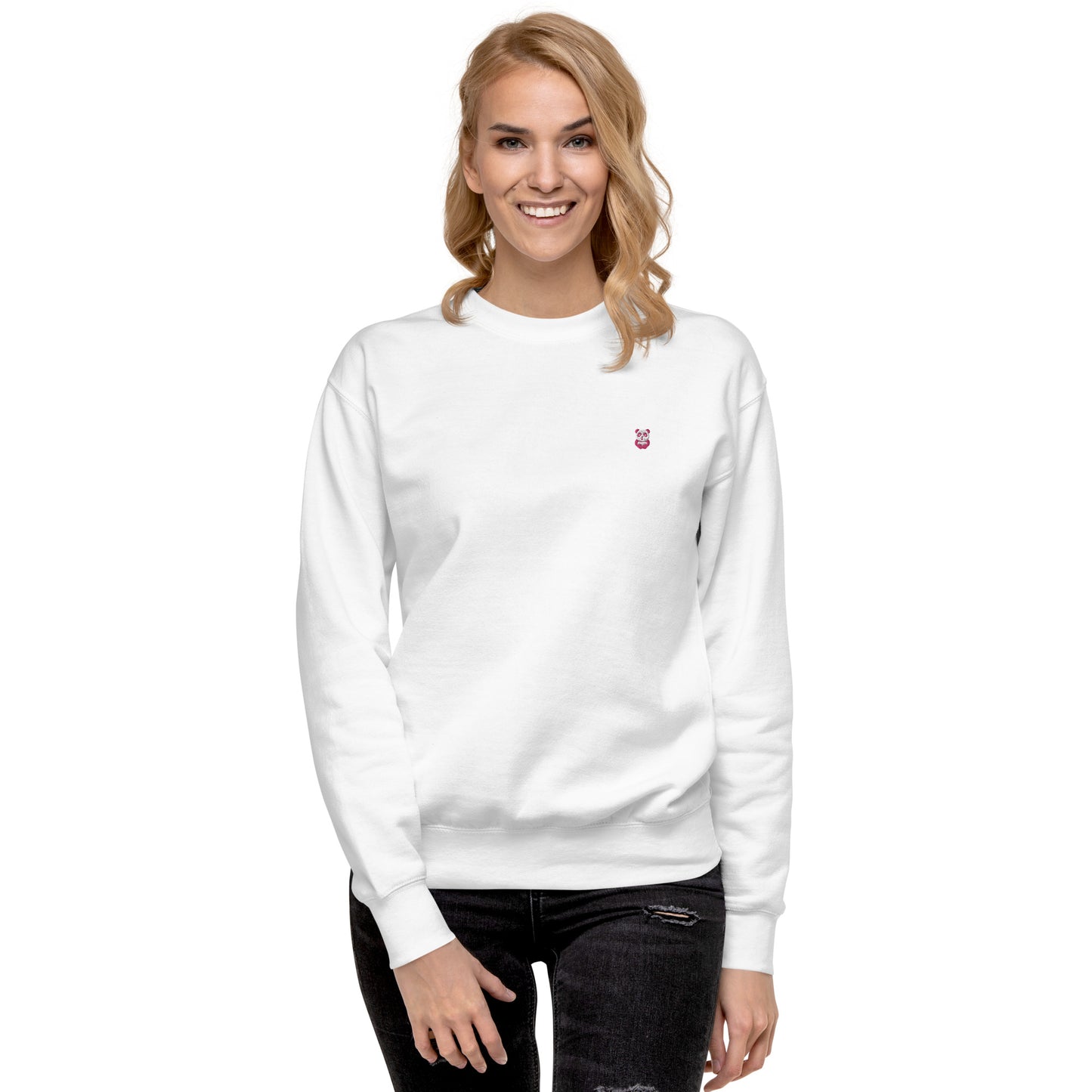 EzPanda™ Unisex Classic Premium Cotton Sweatshirt (Alternate Logo)