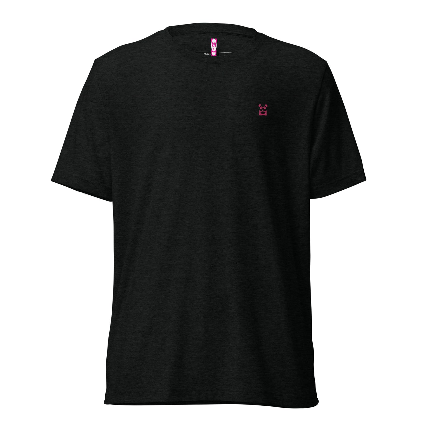 EzPanda™ Unisex Tri-Blend Tee (Original Logo - Transparent Pink)