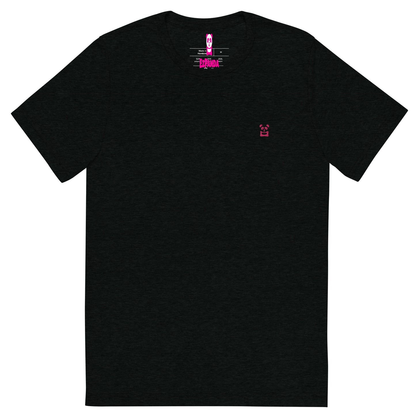 EzPanda™ Unisex Tri-Blend Tee (Original Logo - Transparent Pink)