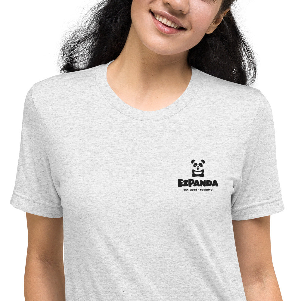 EzPanda™ Unisex Tri-Blend Tee (Original Logo - Black - Toronto)