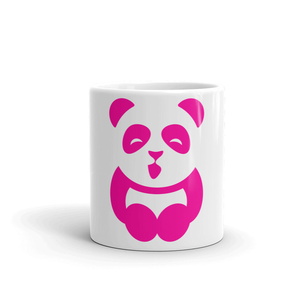 EzPanda™ Classic Coffee Mug (Alternate Logo - Transparent Pink)