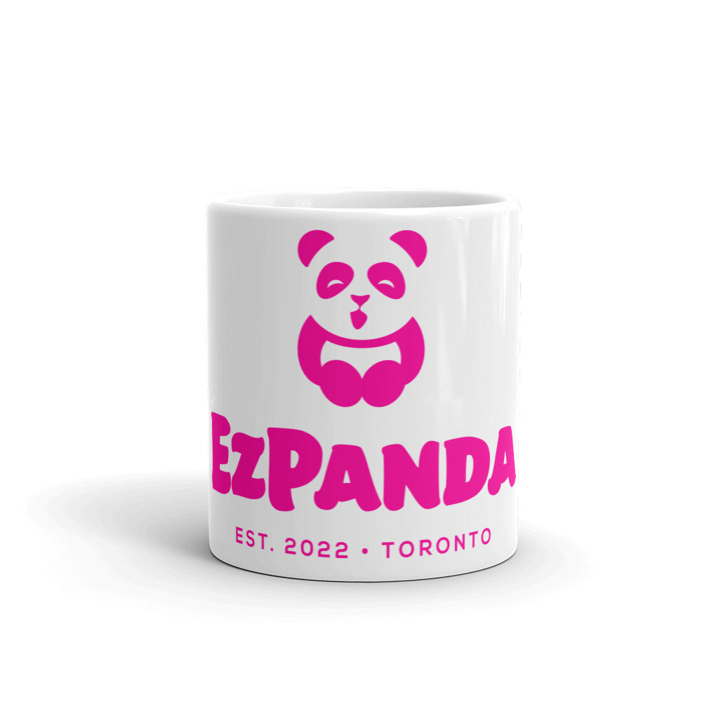 EzPanda™ Classic Coffee Mug (Alternate Logo - Transparent Pink - Toronto)