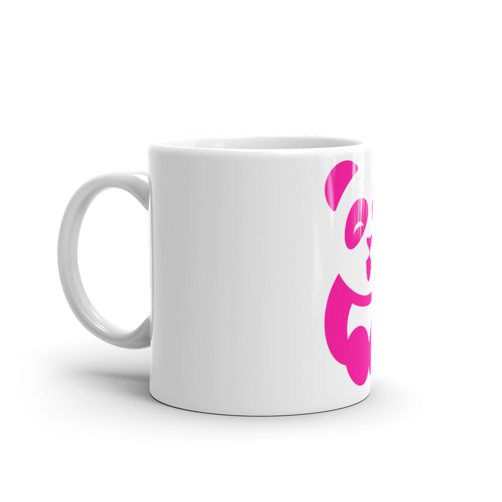 EzPanda™ Classic Coffee Mug (Alternate Logo - Transparent Pink)