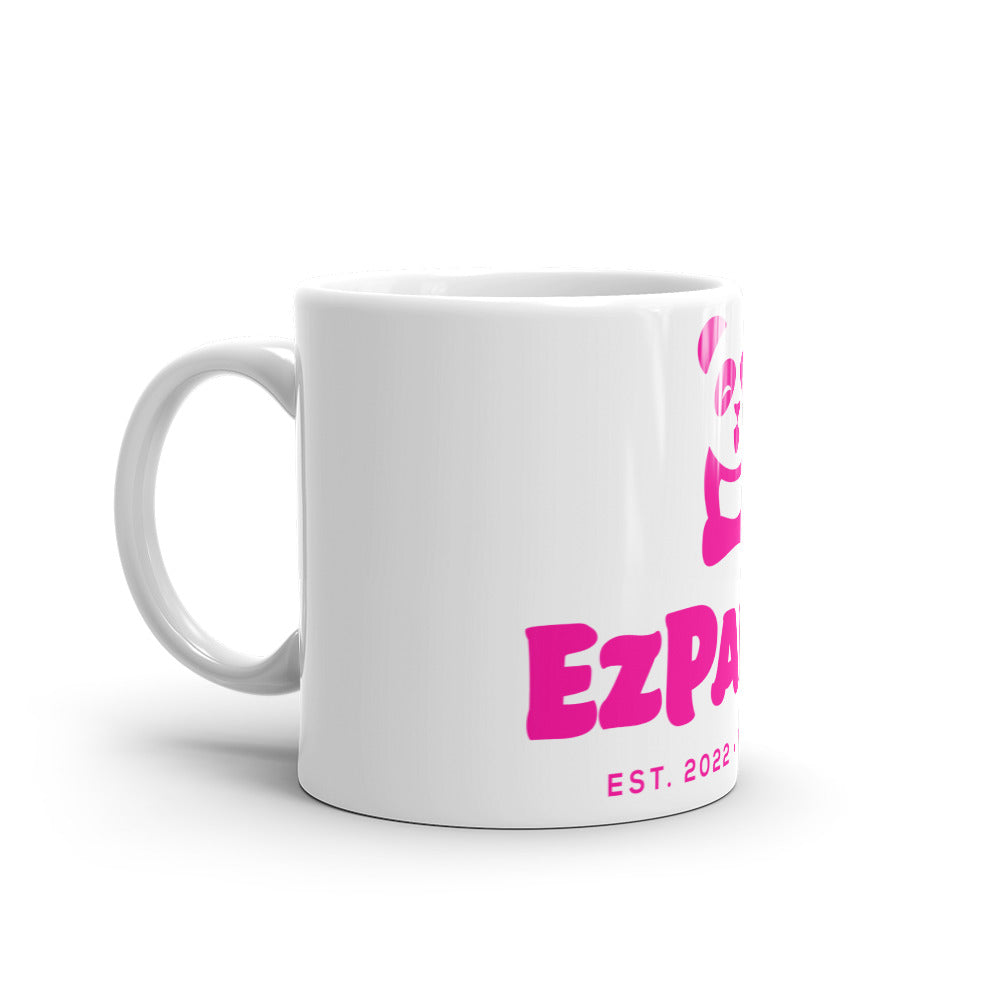 EzPanda™ Classic Coffee Mug (Original Logo - Transparent Pink - Toronto)