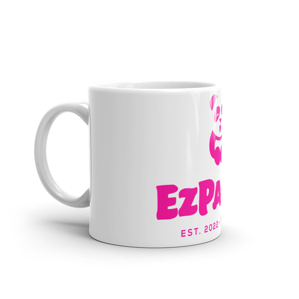 EzPanda™ Classic Coffee Mug (Alternate Logo - Transparent Pink - Toronto)