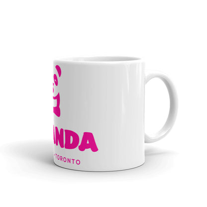 EzPanda™ Classic Coffee Mug (Original Logo - Transparent Pink - Toronto)