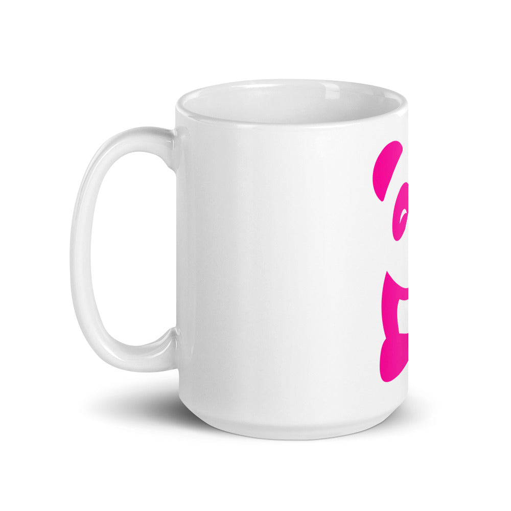 EzPanda™ Classic Coffee Mug (Original Logo - Transparent Pink)