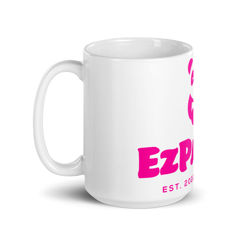 EzPanda™ Classic Coffee Mug (Alternate Logo - Transparent Pink - Toronto)