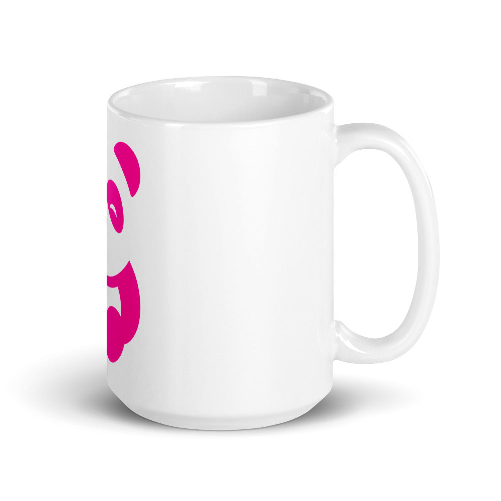 EzPanda™ Classic Coffee Mug (Alternate Logo - Transparent Pink)