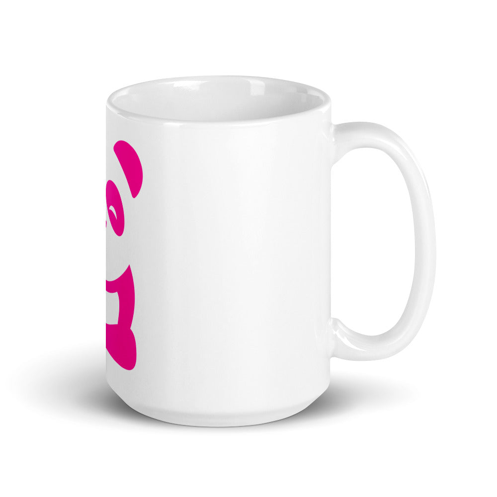 EzPanda™ Classic Coffee Mug (Original Logo - Transparent Pink)